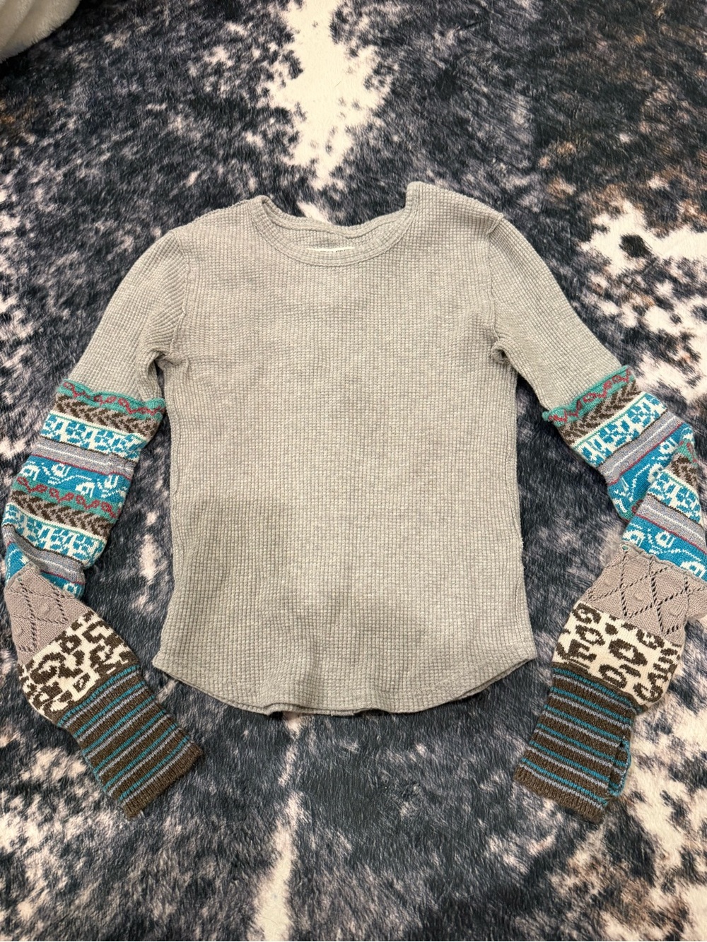 Free People We The Free All in Cuff Knit Top